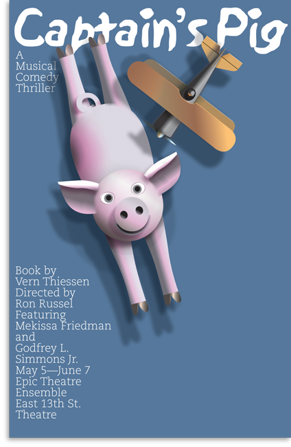 Flying Pig poster